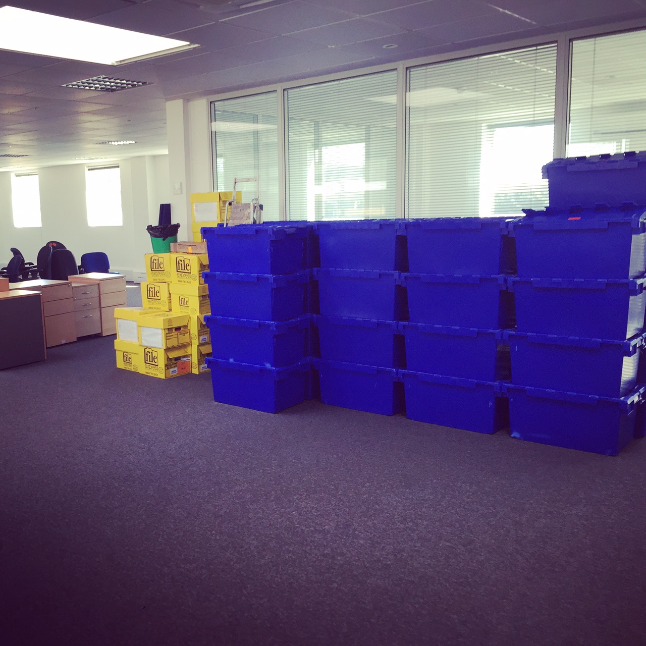 office removals crates hire 